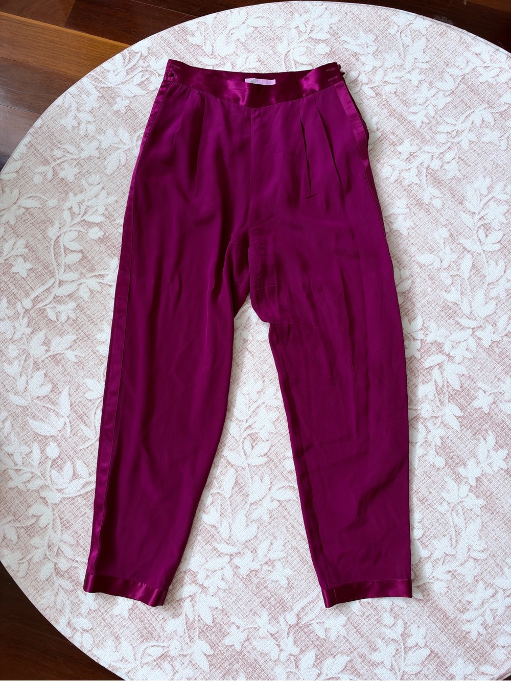 Fleur du Mal Silk Pants